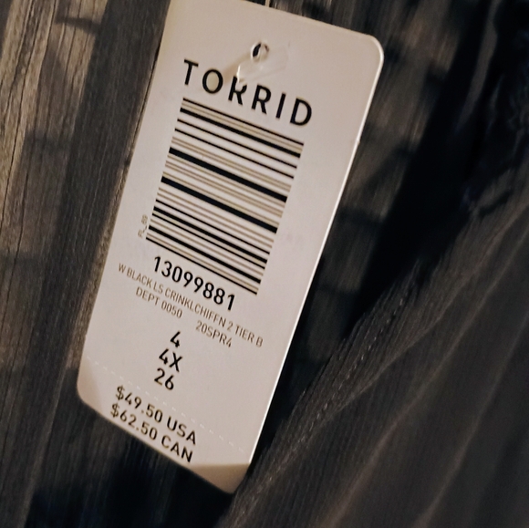 Plus size 4x peasant blouse - Picture 2 of 3